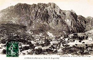 KERRATA - ROUTE DE BOUGIE A SETIF - 1913